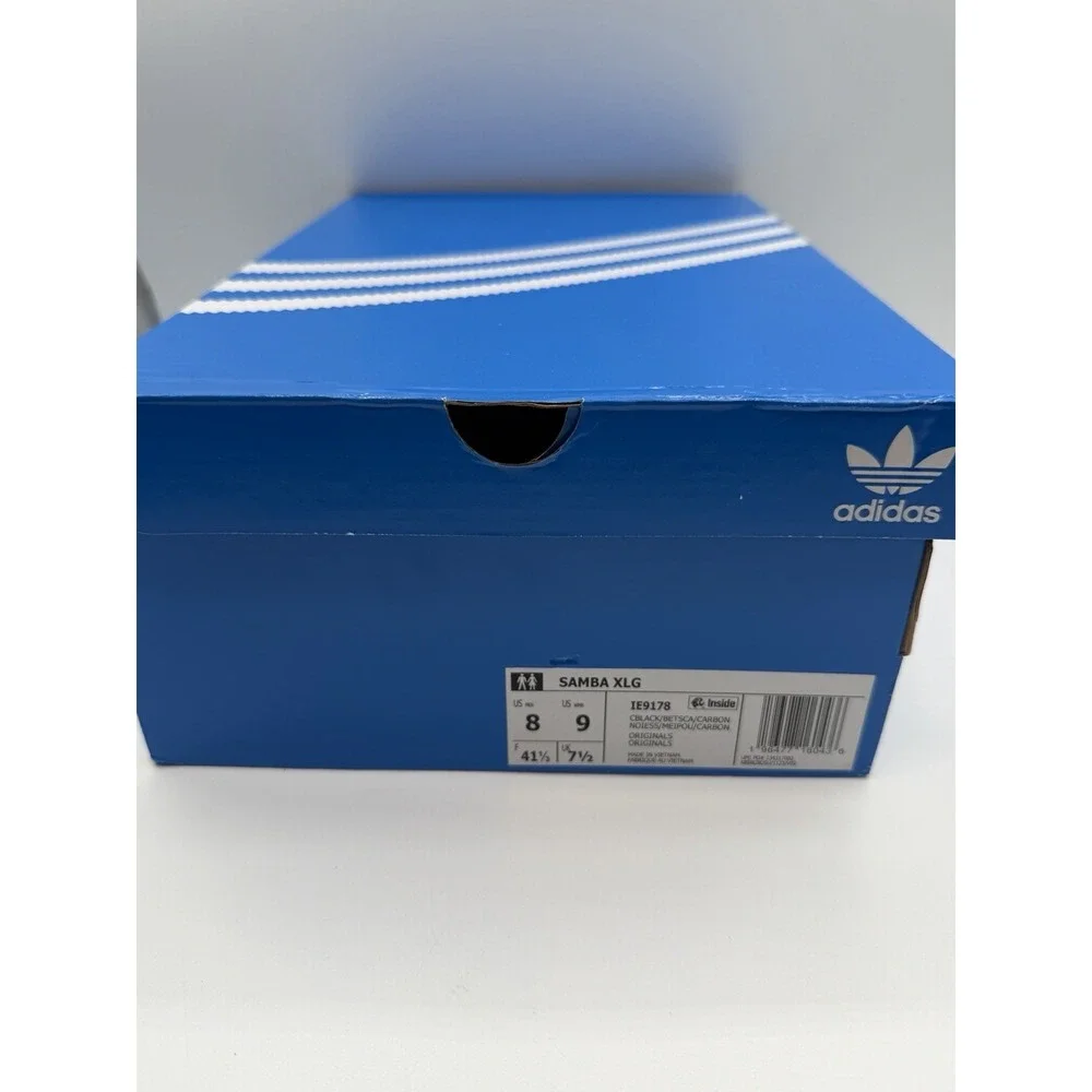 ADIDAS Samba XLG Unisex Sneakers, Men's8, Women's 9, Black,Red,Gray,IE9178, NIB